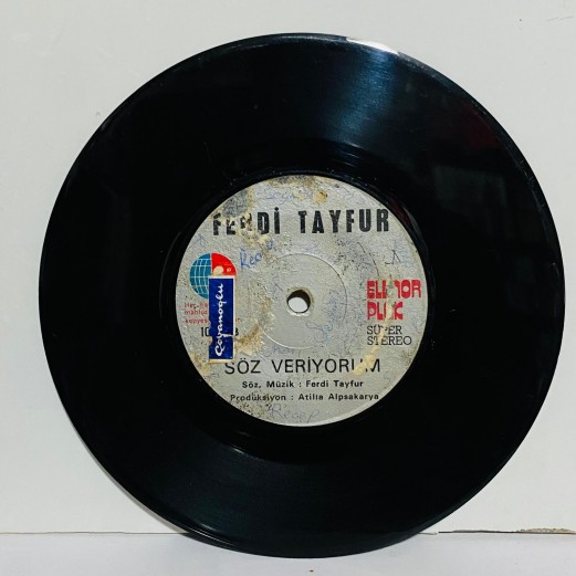 ferdi tayfur - merak etme sen - söz veriyorum 45 lik plak 