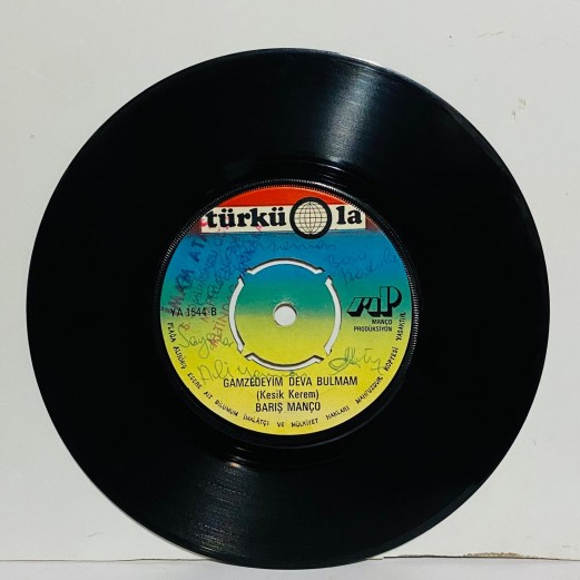 barış manço - gamzedeyim deva bulmam - ölüm allahın emri  45 lik plak 