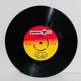 cem karaca & dervişan - tamirci çırağı - nerdesin 45 lik plak
