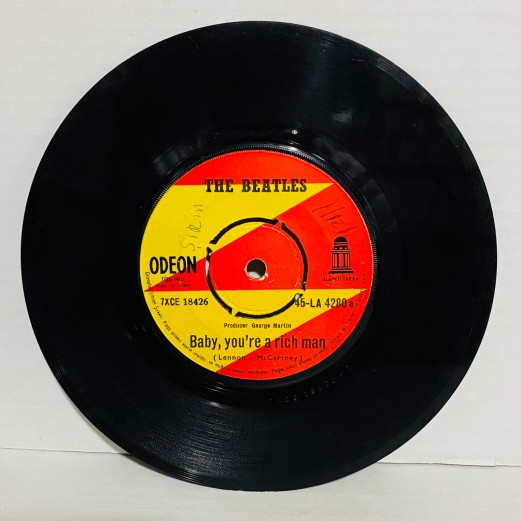 Beatles –All You Need Is Love / Baby You`re A Rich Man 45 lik plak 