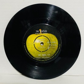 The Beatles With Billy Preston ‎– Get Back / Don't Let Me Down 45 lik plak 