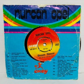 NURCAN OPEL - Sen Damat Ol Ben Gelin / Olmuyor 45 lik plak
