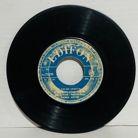 fatma aktaş - Yüce Dağ Başında Harman Olur Mu - Kayadan İndim Bağa / Yolum Uzaktır - Urfanın Yolu Taştır EP plak