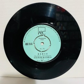 yılmaz kayral ( urfalı babi )  & ABC stüdyo orkestrası - kör değiliz ya - bebek 45 lik plak 