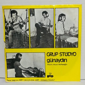 grup stüdyo - günaydın 45 lik plak 