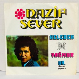 nazif sever & melik 21 ork. - kelebek - yağmur 45 lik plak 