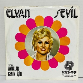 elvan sevil & zafer dilek - arif sağ ork. - aynalar - senin için 45 lik plak 