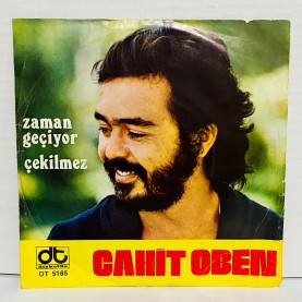 cahit oben & istanbul gelişim orkestrası - zaman geçiyor - çekilmez 45 lik plak 
