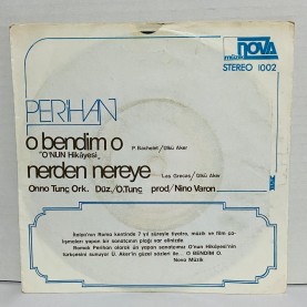 perihan - o bendim o - nerden nereye 45 lik plak 