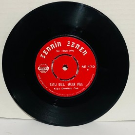zerrin zeren & kupa dörtlüsü ork. - halkalı şeker - tatlı dile güler yüze 45 lik plak