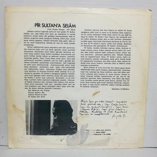 RUHİ SU - Pir Sultan Abdal LP