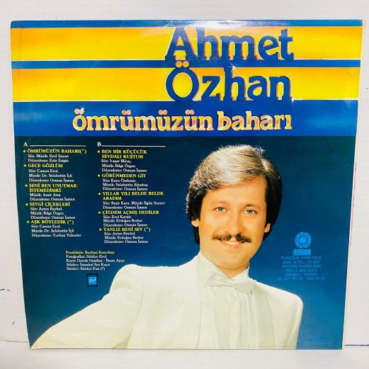 ahmet özhan - ömrümüzün baharı lp