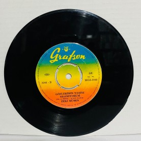 ZEKİ MÜREN - Sus Sus / Gözlerimin Yaşını Silemiyorum 45 lik plak 