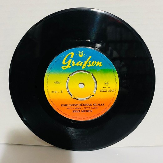 ZEKİ MÜREN - Yeni Bir Aşk Arıyorum / Eski Dost Düşman Olmaz 45 lik plak 