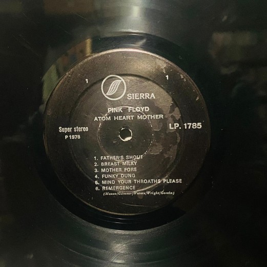 Pink Floyd ‎– Atom Heart Mother LP ( Turkey Baskı )