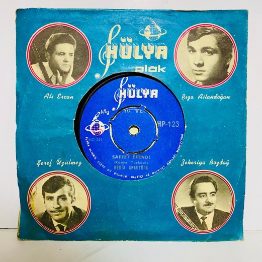 BEDİA AKARTÜRK - Saffet Efendi / Emmioğlu 45 lik plak