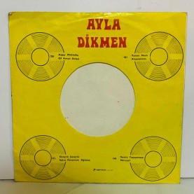 ayla dikmen - yanan mum - al yanaklım  45 lik plak 