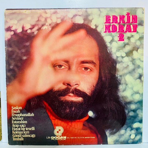 erkin koray 2 LP (1976 ) ilk baskı 