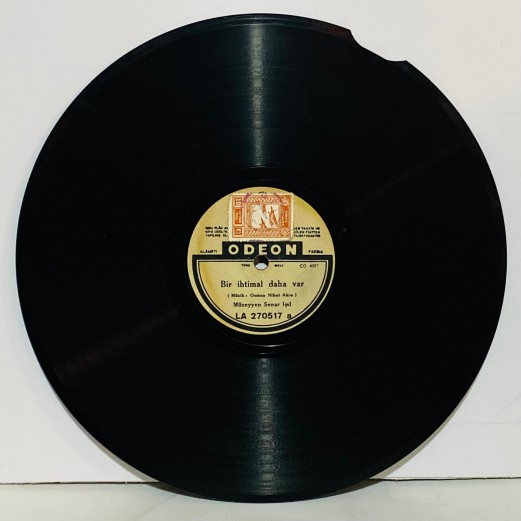 müzeyyen senar - bir ihtimal daha var - ellere uzaktan bak  78 devir taş plak 