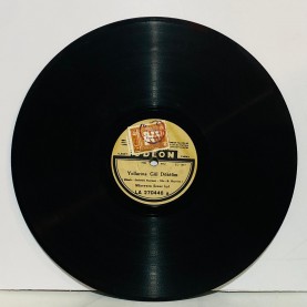 müzeyyen senar - yollarına gül döktüm - adın yaşar dillerde  78 devir taş plak 