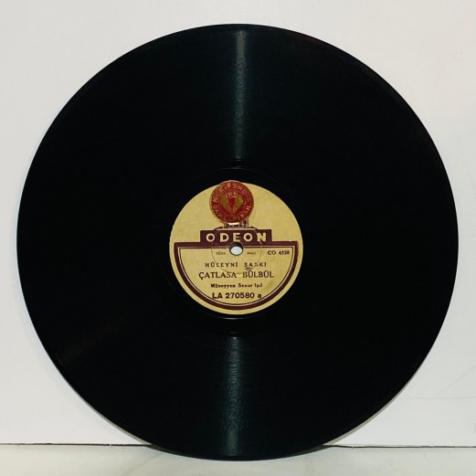 müzeyyen senar - çatlasa bülbül - gelse o şuh meclise 78 devir taş plak 