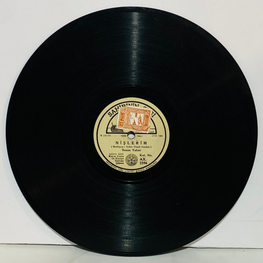 suzan yakar rutkay - pınara varmadın mı - nişlerim  78 devir  taş plak 