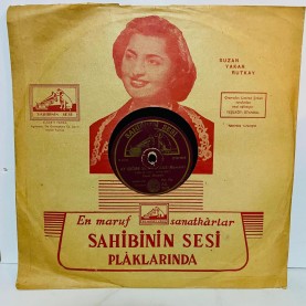 yaşar güvenir - ay ışığını sermiş güle - yıllarca sabrettim 78 devir taş plak 