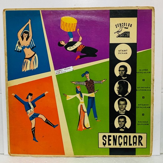 Kadri Şençalar - Mustafa Kandıralı - Bülent Sençalar -  Yılmaz Sanliel – Oyun Havaları LP
