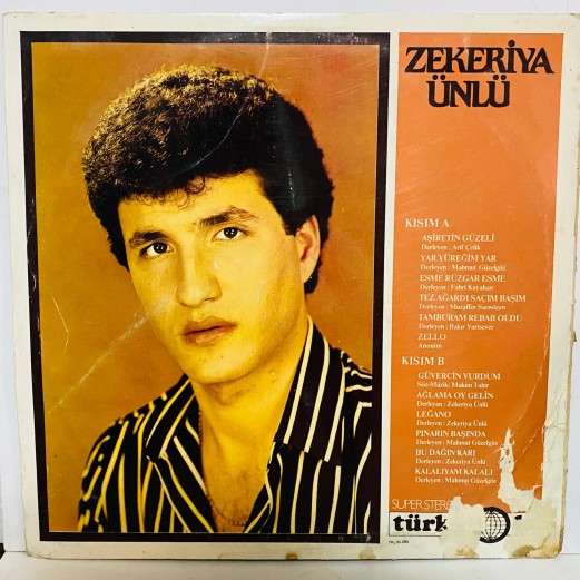 zekeriya ünlü - aşiretin güzeli LP (E)