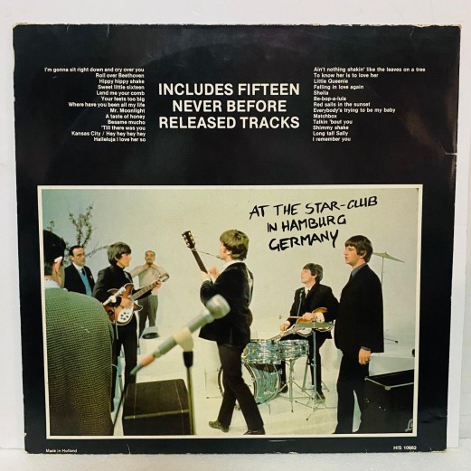 The Beatles – Live At The Star-Club In Hamburg Germany 2X LP (E)