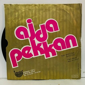 ajda pekkan - tanrı misafiri - içme sakın 45 lik plak (E)