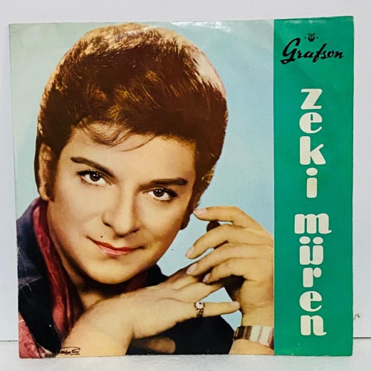 zeki müren - nasıl geçti habersiz - ben gamlı hazan   45 lik plak (E)