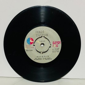 ferdi tayfur - alıştım - yağmur gözyaşım 45 lik plak