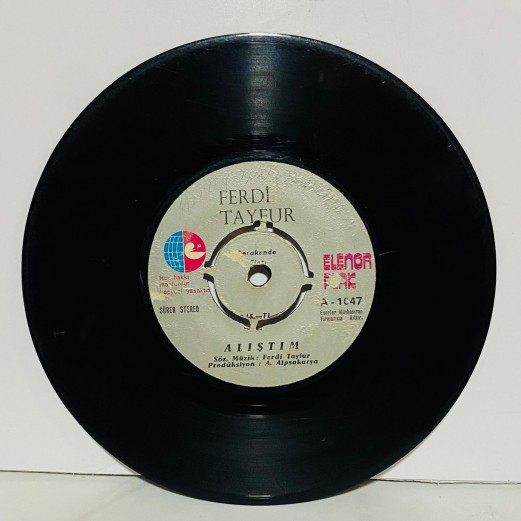 ferdi tayfur - alıştım - yağmur gözyaşım 45 lik plak ferdi tayfur - alıştım - yağmur gözyaşım 45 lik plak