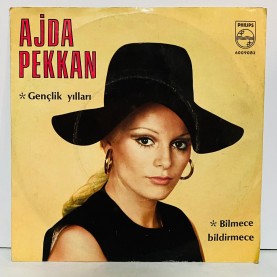 ajda pekkan - gençlik yılları - bilmece bildirmece 45 lik plak