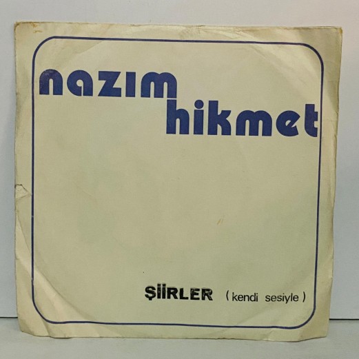 nazım hikmet - şiirler  ( kendi sesiyle ) 45 lik plak 