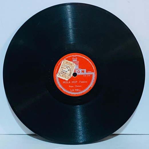 kaya özmen - hula hop - zımbada zımba 78 devir taş plak 