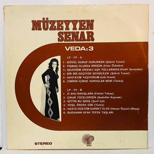 MÜZEYYEN SENAR - Veda 3 LP 