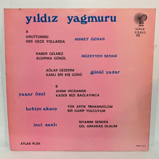 yıldız yağmuru LP yıldız yağmuru LP