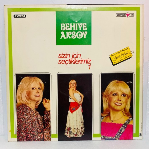 BEHİYE AKSOY - SİZİN İÇİN SEÇTİKLERİMİZ 1 LP
