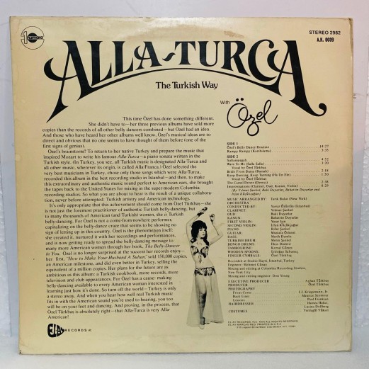 özel türkbaş - alla turca Lp