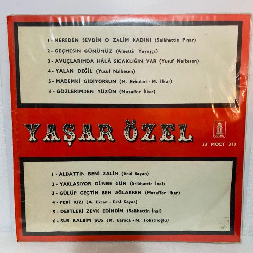 yaşar özel Lp 