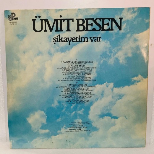 ümit besen - şikayetim var lp