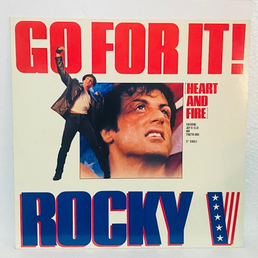 GO FOR IT! ROCKY V 12" SINGLE MUSIC FROM THE SOUNDTRACK LP