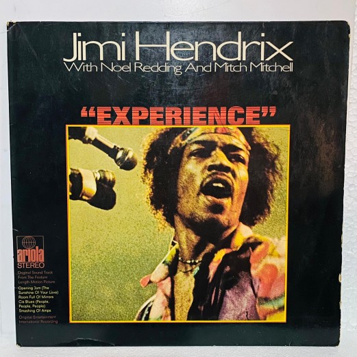 Jimi Hendrix With Noel Redding And Mitch Mitchell – Experience LP