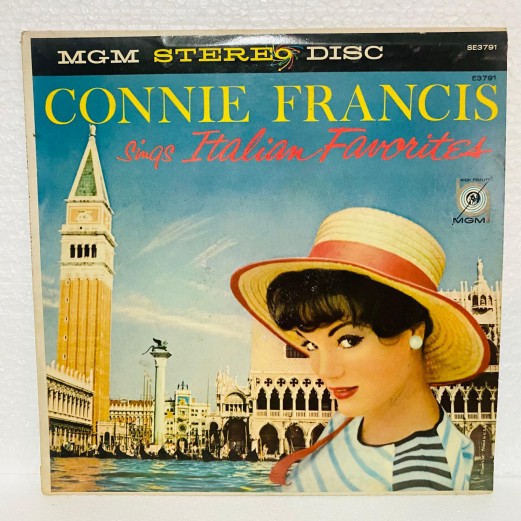 connie francis - sings italian favorites LP 