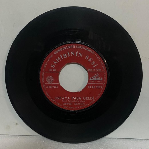 ahmet sezgin - urfaya paşa geldi  - çarşıda çalışırım 45 lik plak