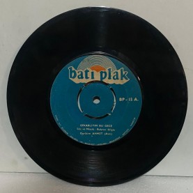 garibim ahmet - efkarlıyım bu gece - gözümdeki bu yaş nedir 45 lik plak 