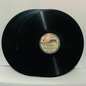 bay hafız kemal - mevlidi şerif  set ( 5 PLAK )  78 devir taş plak 