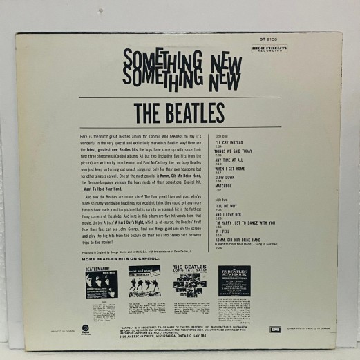 the beatles - something new LP